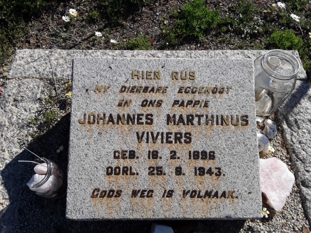 VIVIERS Johannes Marthinus 1896-1943