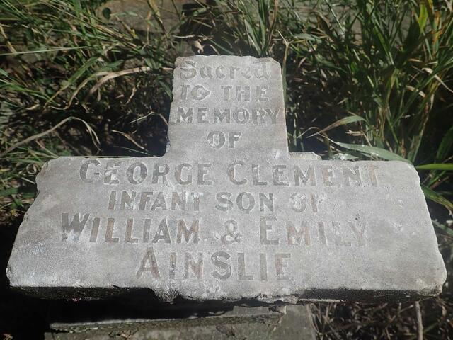AINSLIE George Clement