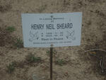 SHEARD Henry Neil 1926-2020