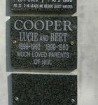 COOPER Bert 1899-1980 & Lucie 1899-1992