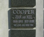 COOPER Neil 1927-2020 :: COOPER Jean 1936-2013