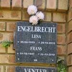 ENGELBRECHT Frans 1941-2018 & Lena 1959-2015