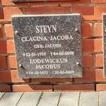 STEYN Lodewickus Jacobus 1933-2009 & Clacina Jacoba JACOBS 1939-2008