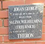THERON Johan George 1927-2004 & Salina Wilhelmina TREURNICH 1929-