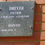 DREYER Pieter 1939-2008 & Hantie 1944-