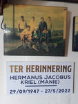 KRIEL Hermanus Jacobus 1947-2022