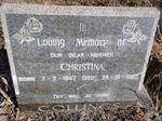 COLLINGS Christina 1867-1956