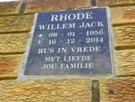 RHODE Willem Jack 1956-2014
