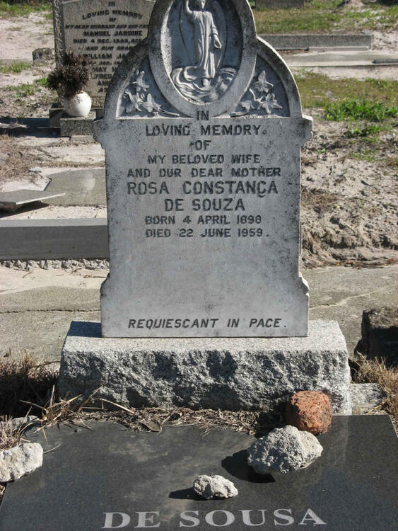 SOUZA Rosa Constanca, de 1898-1959