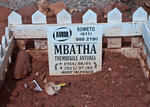 MBATHA Thembekile Antonia 1954-2021
