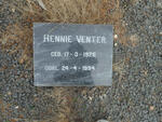 VENTER Hennie 1926-1994