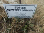 FOSTER Elizabeth Johanna 1923-2013
