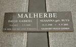 MALHERBE David Gabriel 1912-1999 & Susanna BUYS 1918-2012