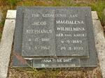 VILLIERS Jacob Stephanus, de 1885-1967 & Magdalena Wilhelmina VAN AARDE 1889-1970 :: SMIT Anna Elsie 1918-2000