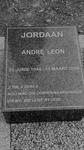 JORDAAN Andre Leon 1944-2008