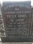 JAGER Pieter Daniel, de 1927-1954