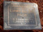 PAGE Emmy Ellen 1949-2021