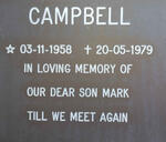 CAMPBELL Mark 1958-1979