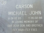 CARSON Michael John 1965-1998