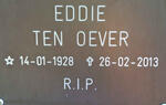 OEVER Eddie, Ten 1928-2013