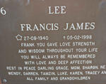 LEE Francis James 1940-1998
