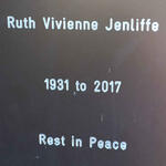 JENLIFFE Ruth Vivienne 1931-2017
