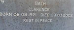 BATH Clarence 1921-2002