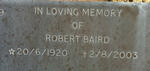 BAIRD Robert 1920-2003