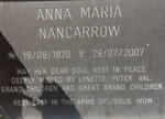 NANCARROW Anna Maria 1920-2007
