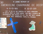 BEER Gwendoline Charmaine, de 1963-2011