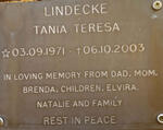 LINDECKE Tania Teresa 1971-2003