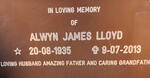 LLOYD Alwyn James 1935-2013