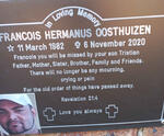 OOSTHUIZEN Francois Hermanus 1982-2020