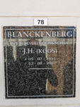 BLANCKENBERG J.H. 1955-2007
