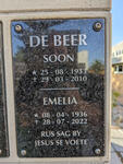 BEER Soon, de 1933-2010 & Emelia 1936-2022
