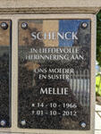SCHENCK Mellie 1966-2012