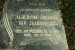 JAARSVELDT Albertha Johanna, van nee DU PLESSIS 1901-1974