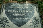 GREYLING Helena Claudina 1901-1974