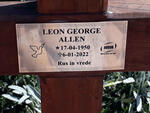 ALLEN Leon George 1950-2022
