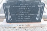 LAUBSCHER Hennie H.P. 1879-1961 & Maria Magdalena GELDENHUYS 1883-1976
