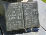 LIDDELL Adolf Johannes 1911-1992 & Gertruida Fredrika BEETGE 1922-1991