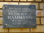 HAMMANN Willem Petrus 1932-2002