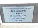 JACOBS Jan-Hendrik 1980-2004