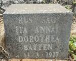 BATTEN Dorothea 1917-