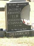 DIEDERICHS Jacobus Johannes 1908-1985 & Johanna Susanna M. 1926-