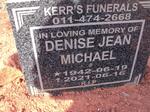 MICHAEL Denise Jean 1942-2021