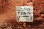 MBENTSE Lorraine 1973-2021