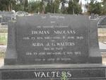 WALTERS Thomas Nikolaas 1881-1949 & Alida J.G. DU TOIT 1881-1963