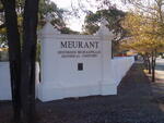 Western Cape, RIVERSDALE, Meurant, historical cemetery