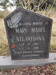 NTLANTSANA Mary Mabel 1914-1988